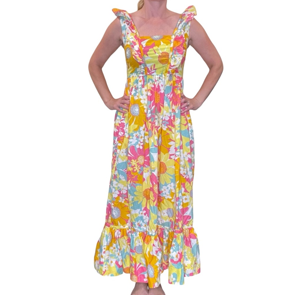 Tracy Feith Floral Maxi Dress
